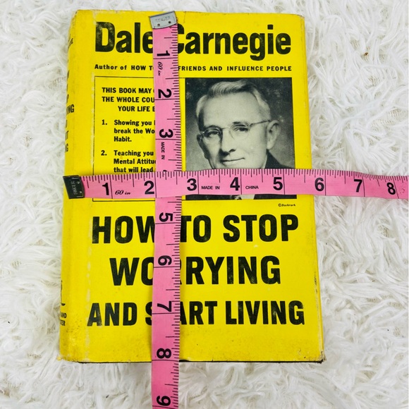 DALE CARNEGIE how to stop worrying and start living book - Picture 7 of 8